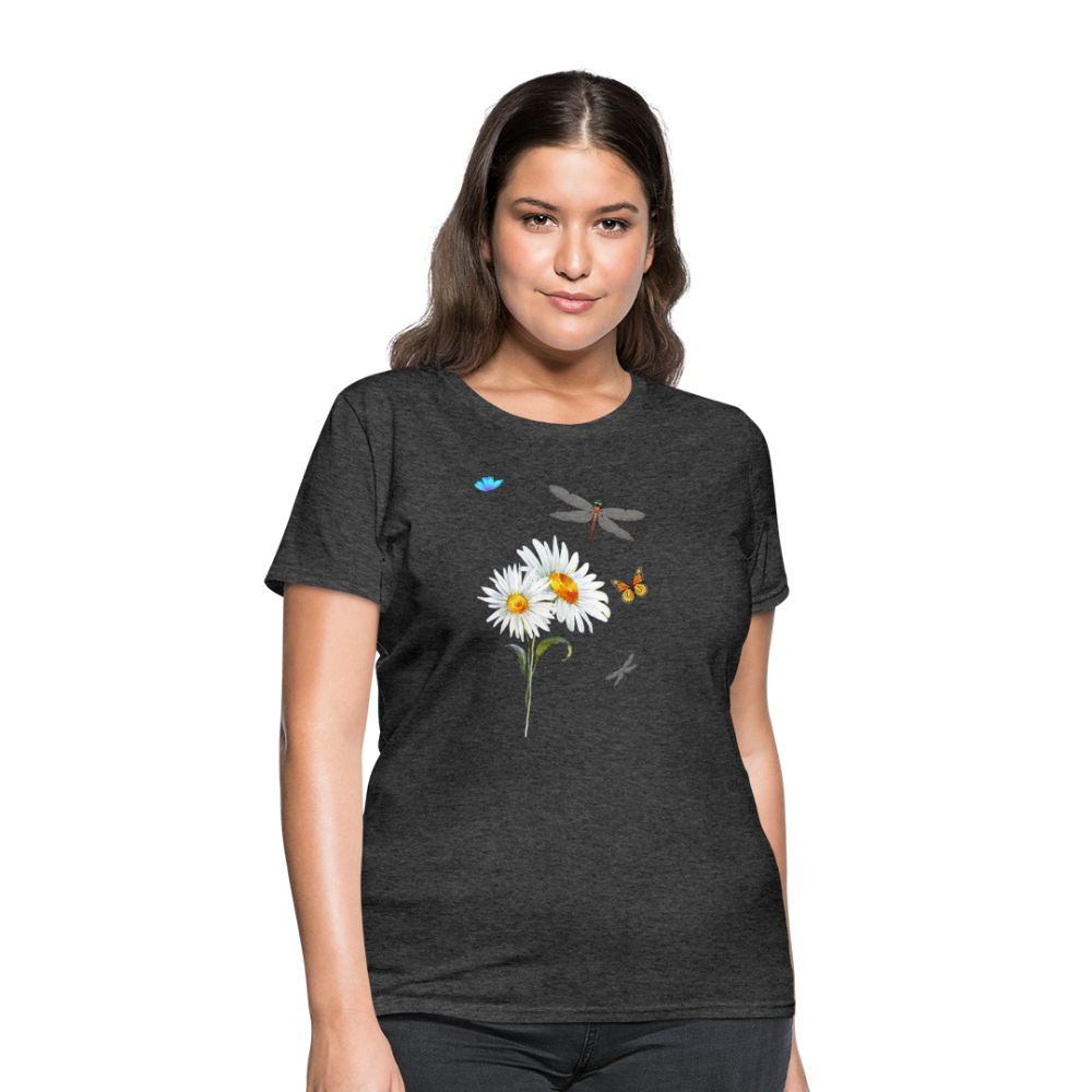 Women's T-Shirt - heather black