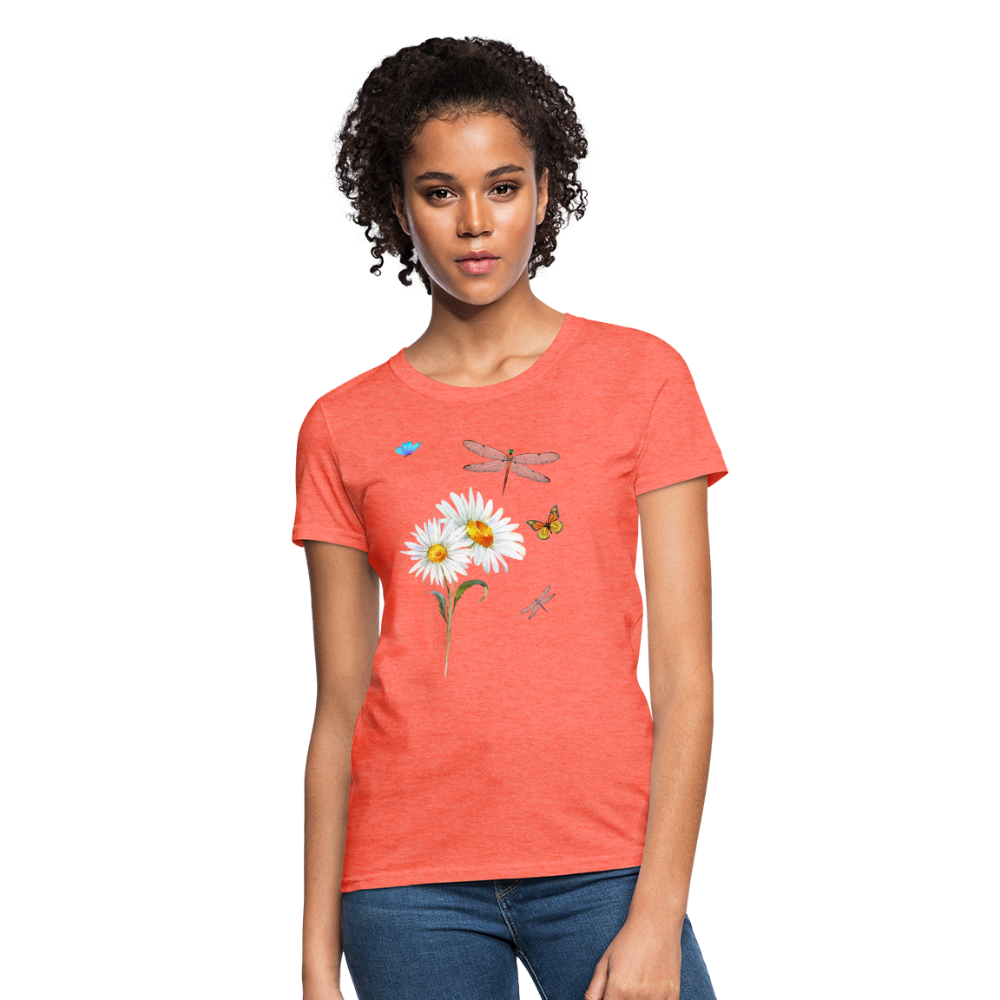 Women's T-Shirt - heather coral