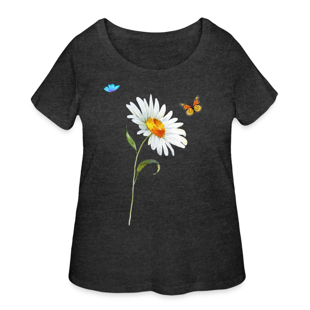 Women’s Curvy T-Shirt - deep heather