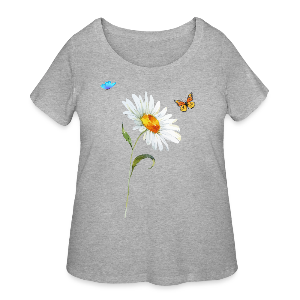 Women’s Curvy T-Shirt - heather gray