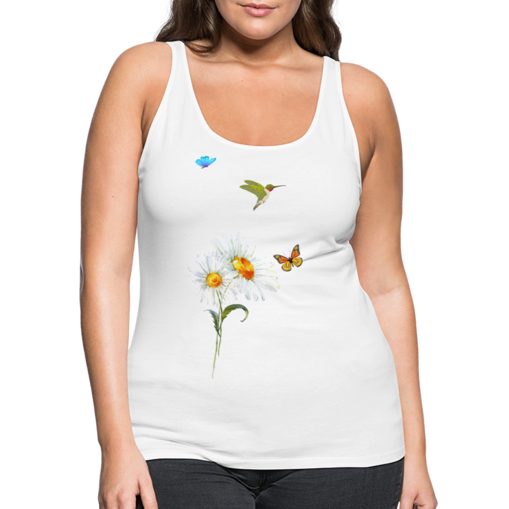 Women’s Premium Tank Top - white