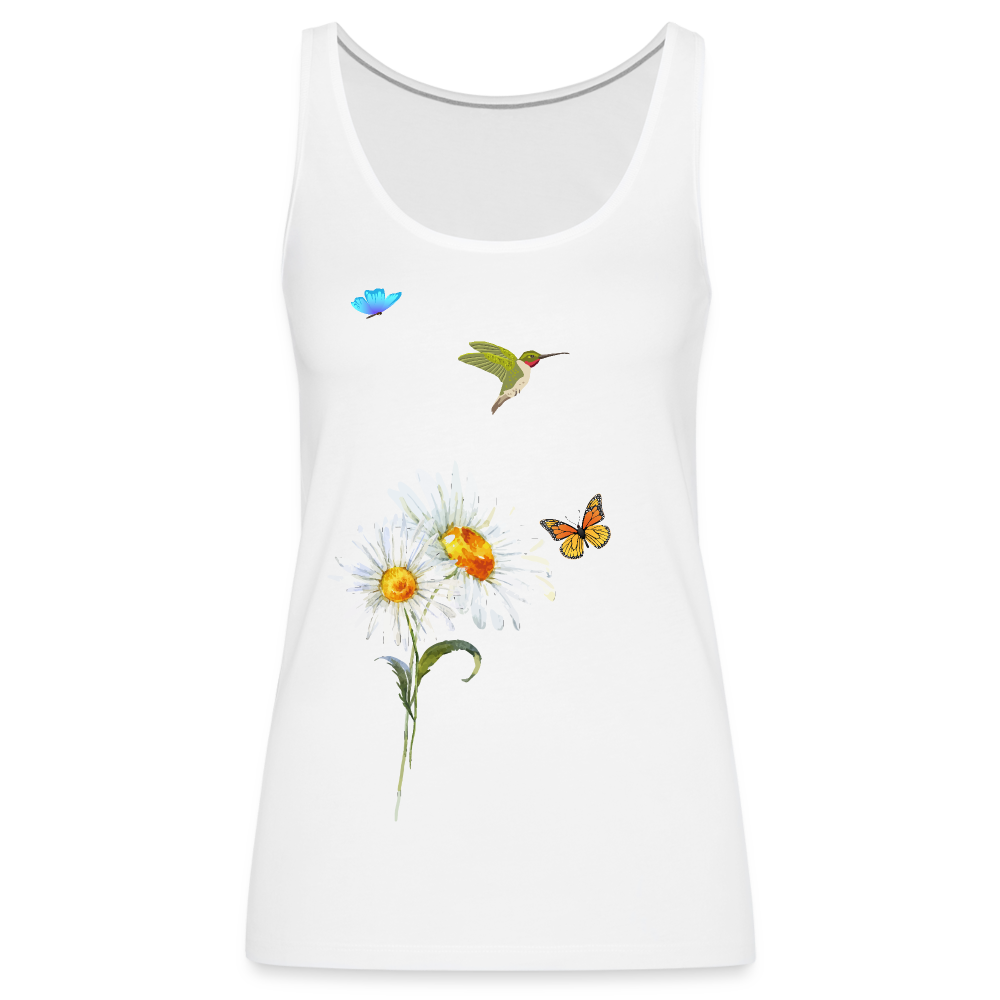 Women’s Premium Tank Top - white