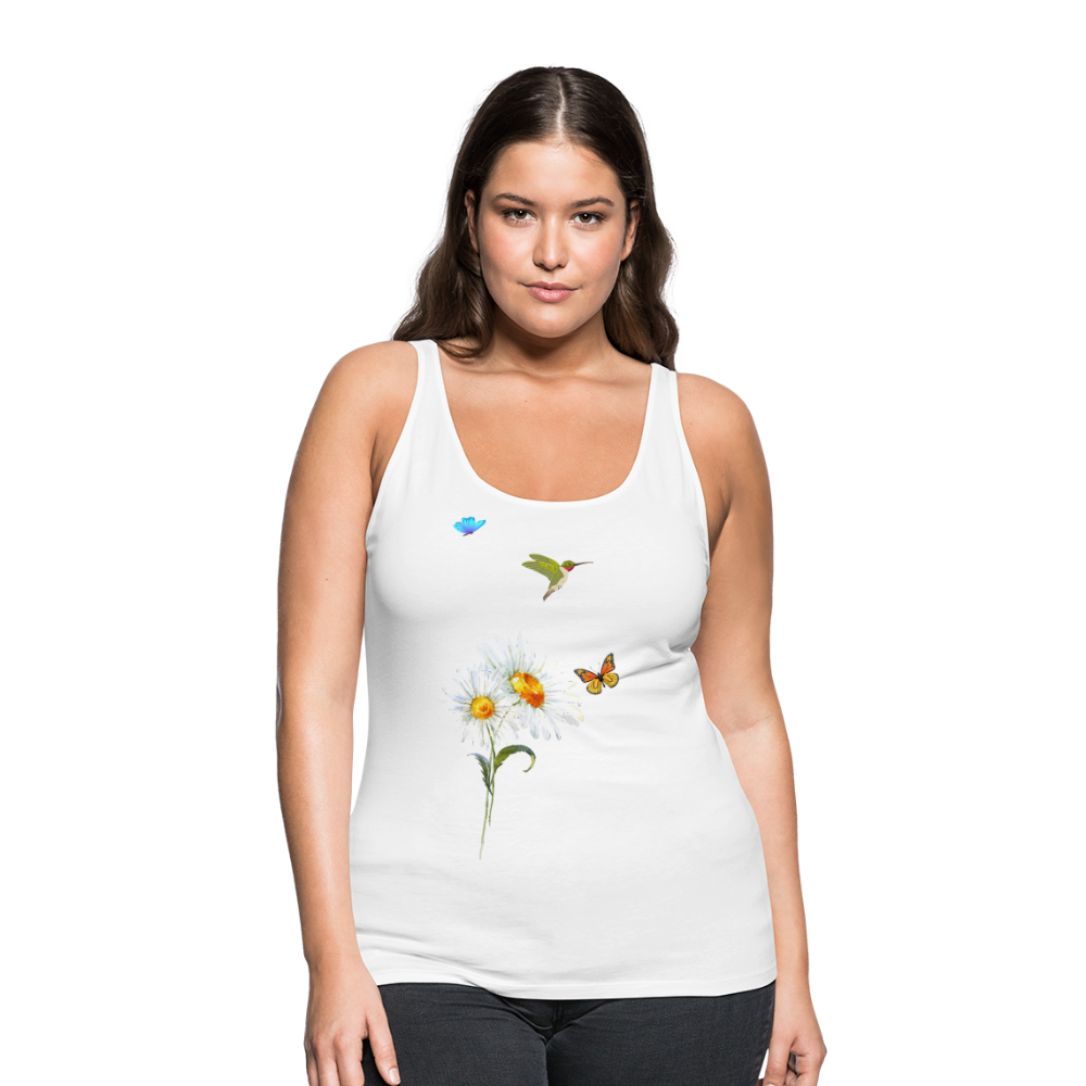 Women’s Premium Tank Top - white