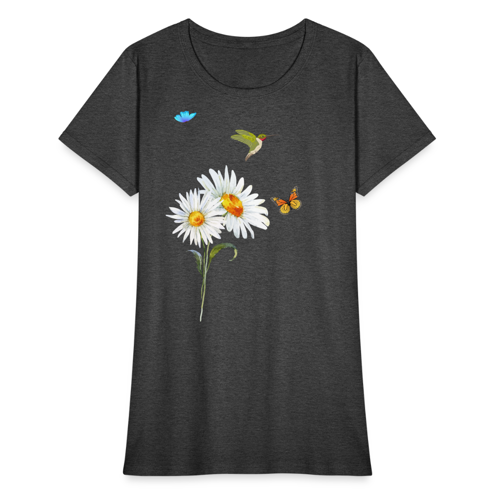 Women's T-Shirt - heather black