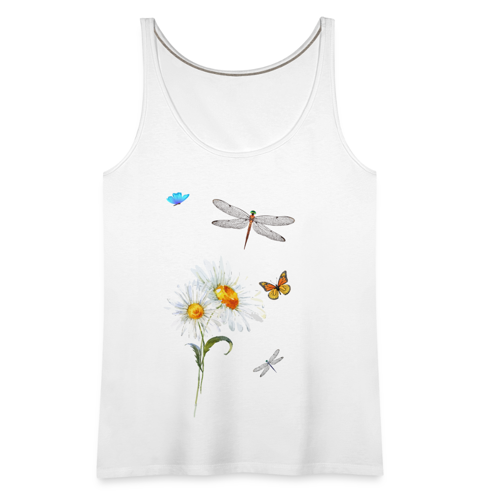 Women’s Premium Tank Top - white