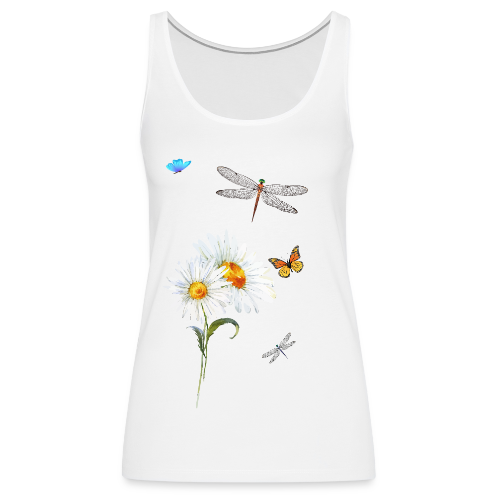 Women’s Premium Tank Top - white