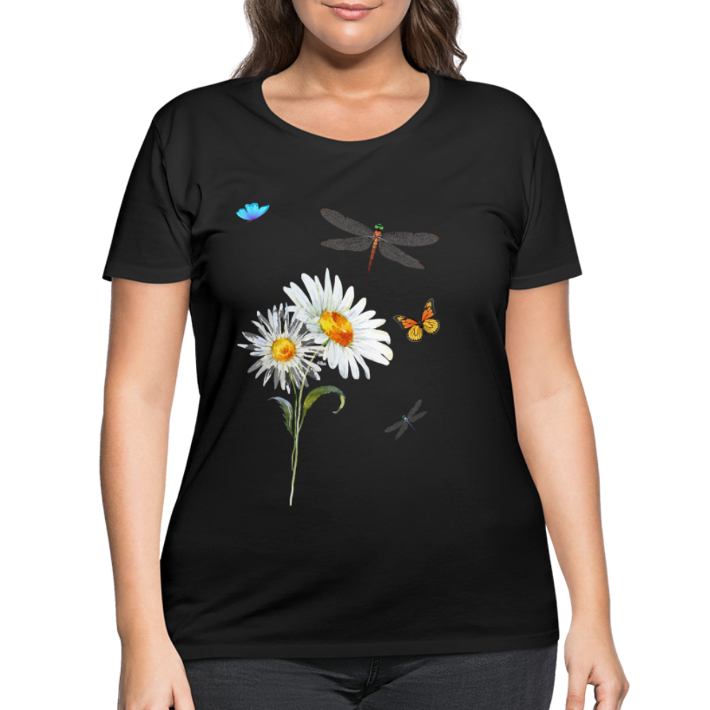 Women’s Curvy T-Shirt - black