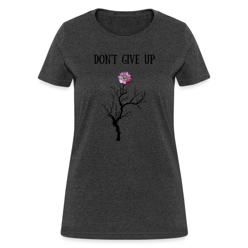 Women's T-Shirt - heather black