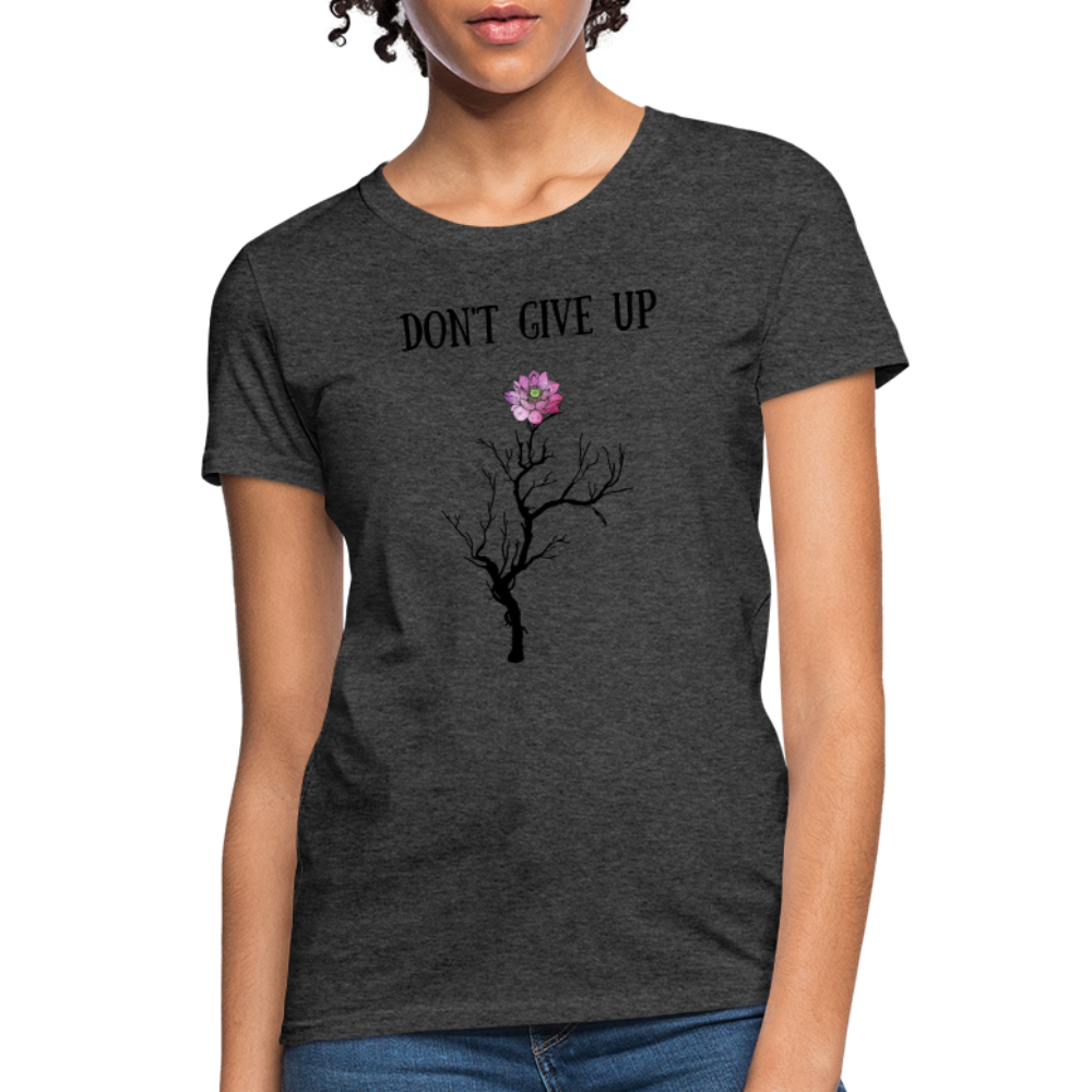 Women's T-Shirt - heather black