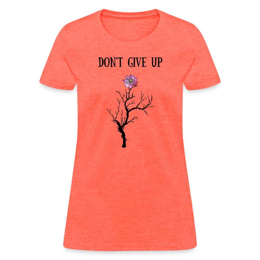 Women's T-Shirt - heather coral