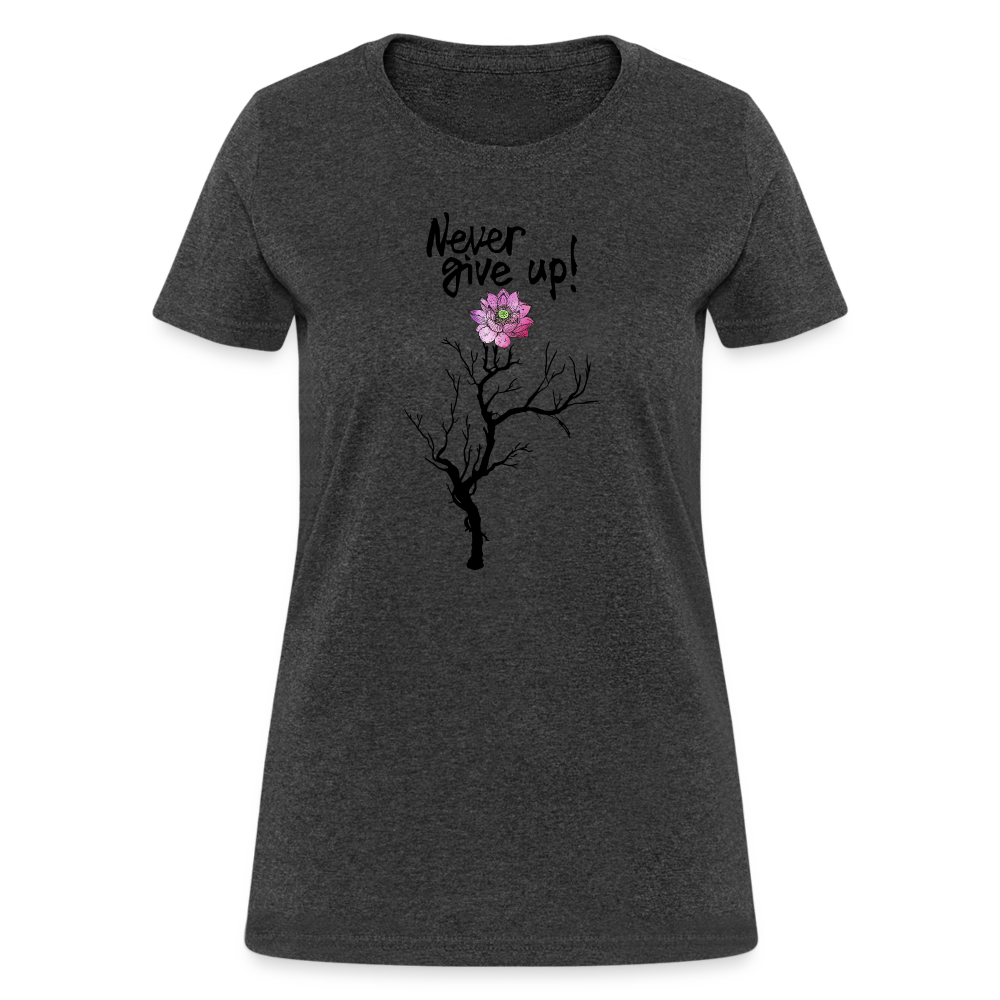 Women's T-Shirt - heather black