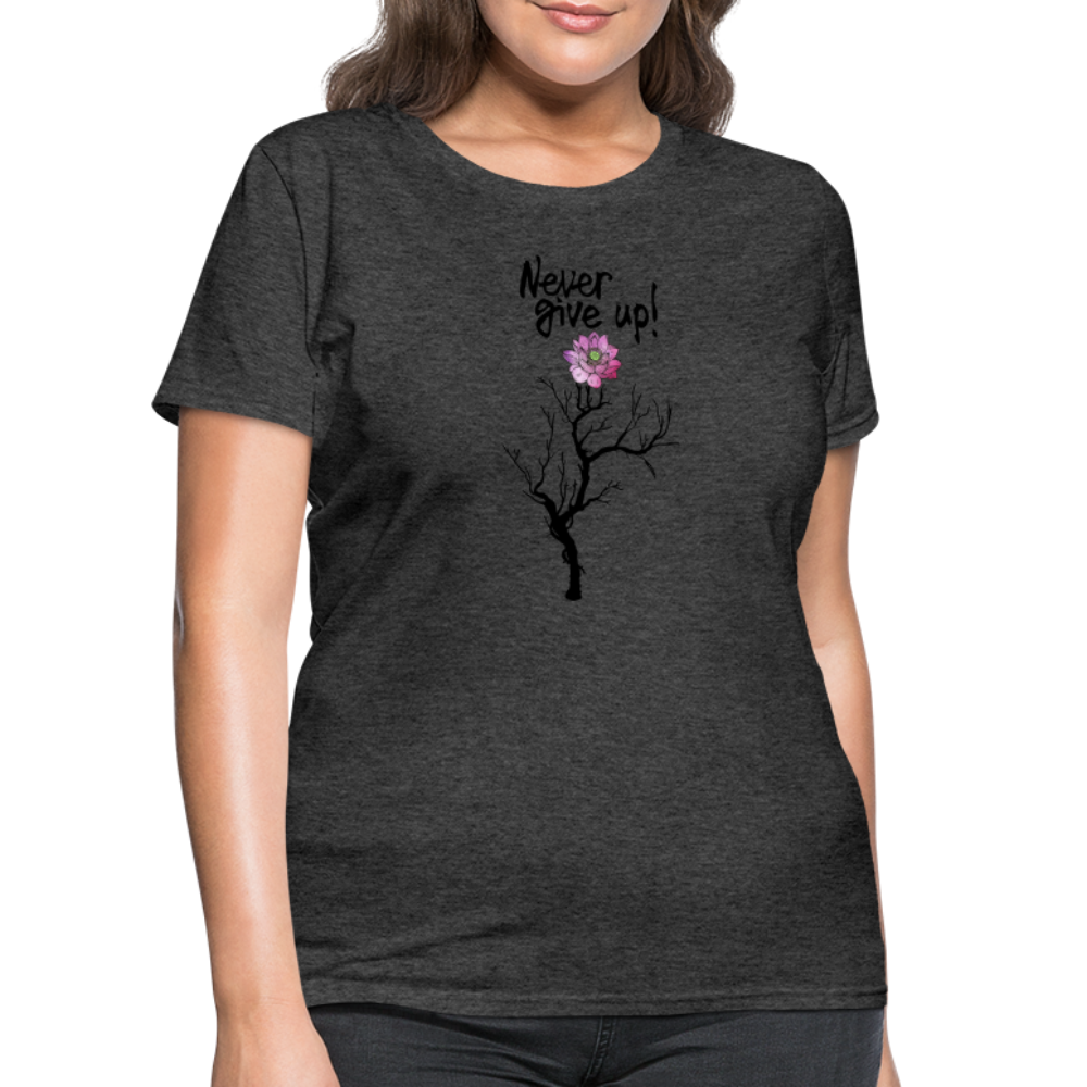 Women's T-Shirt - heather black