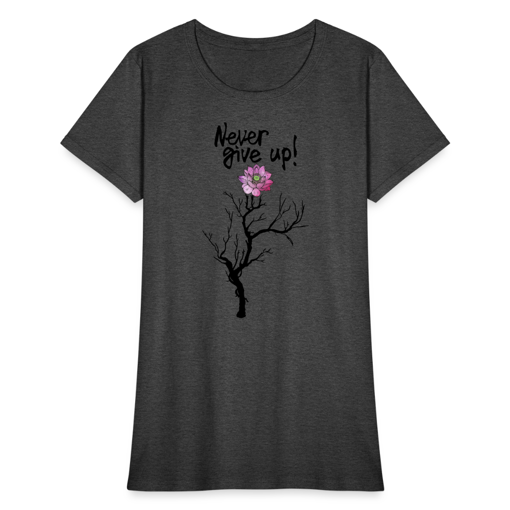 Women's T-Shirt - heather black