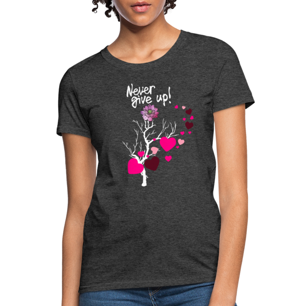 Women's T-Shirt - heather black