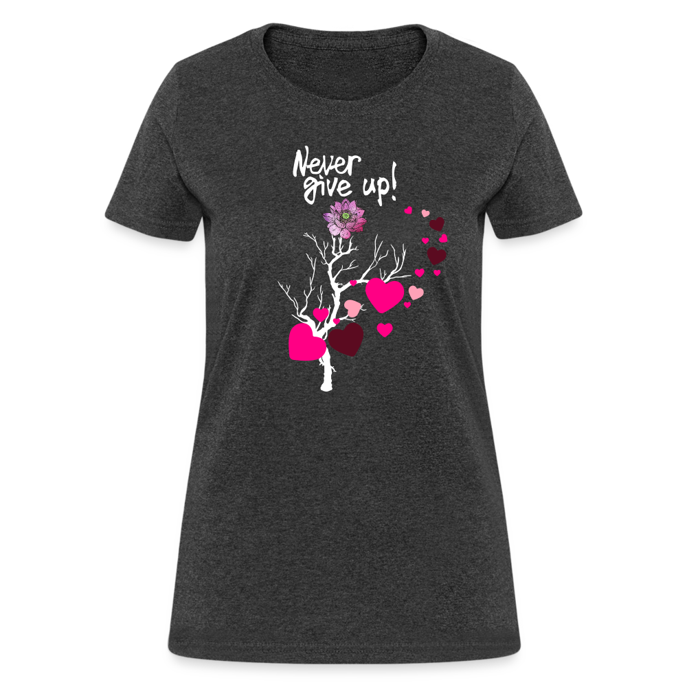 Women's T-Shirt - heather black