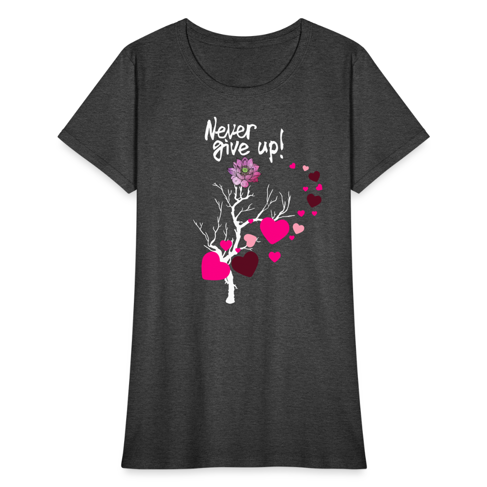 Women's T-Shirt - heather black