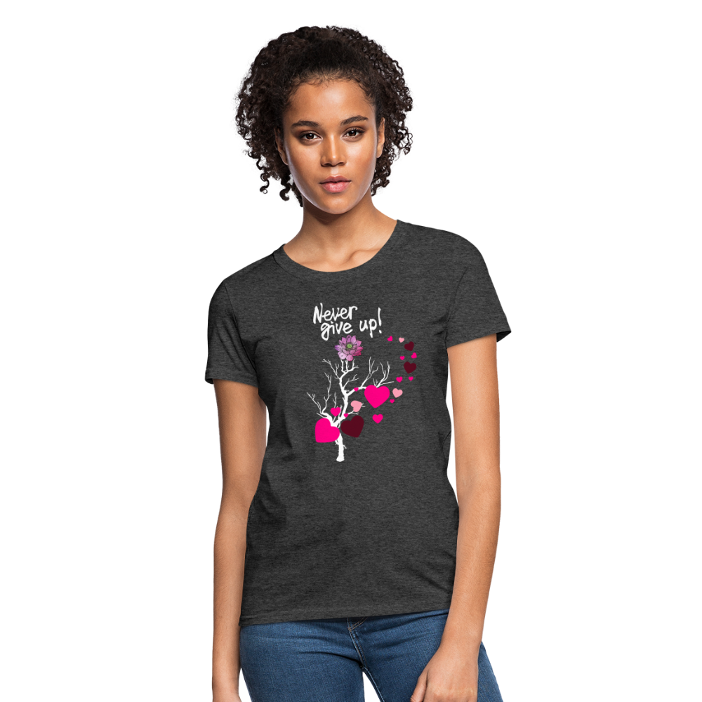 Women's T-Shirt - heather black