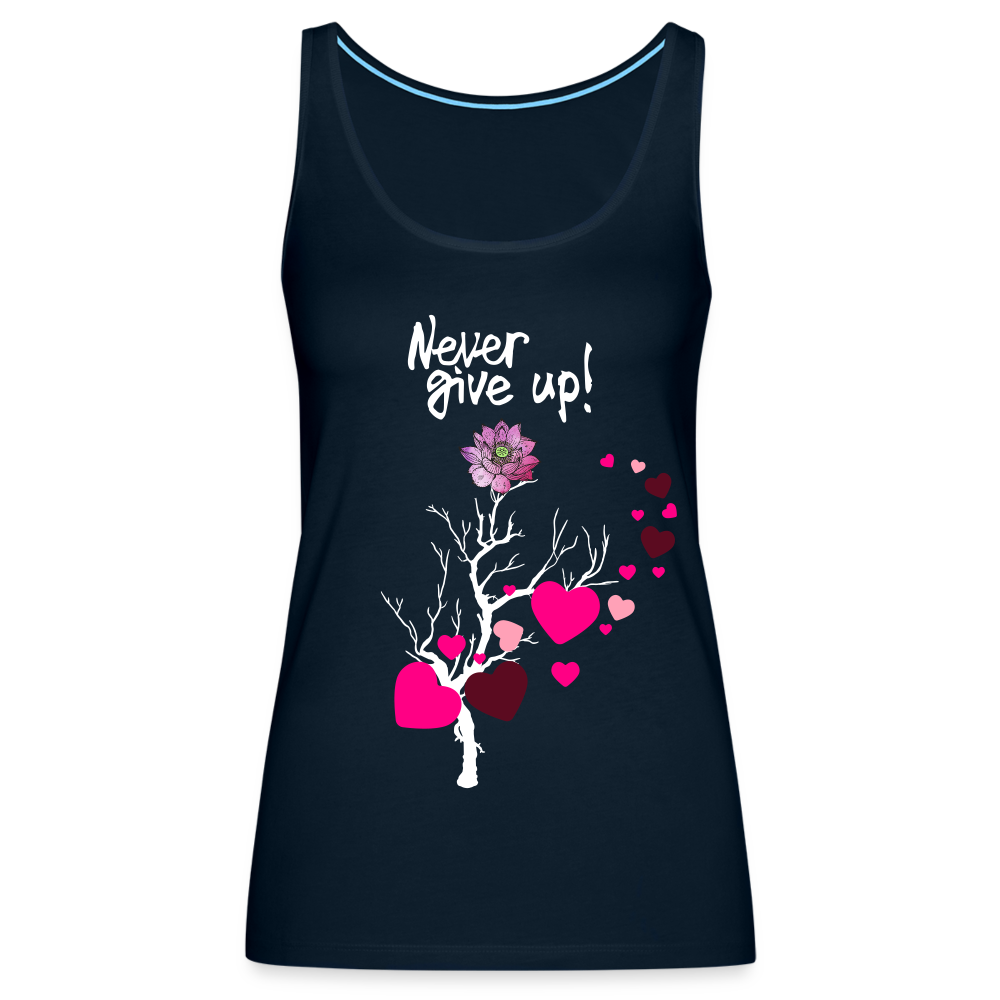 Women’s Premium Tank Top - deep navy