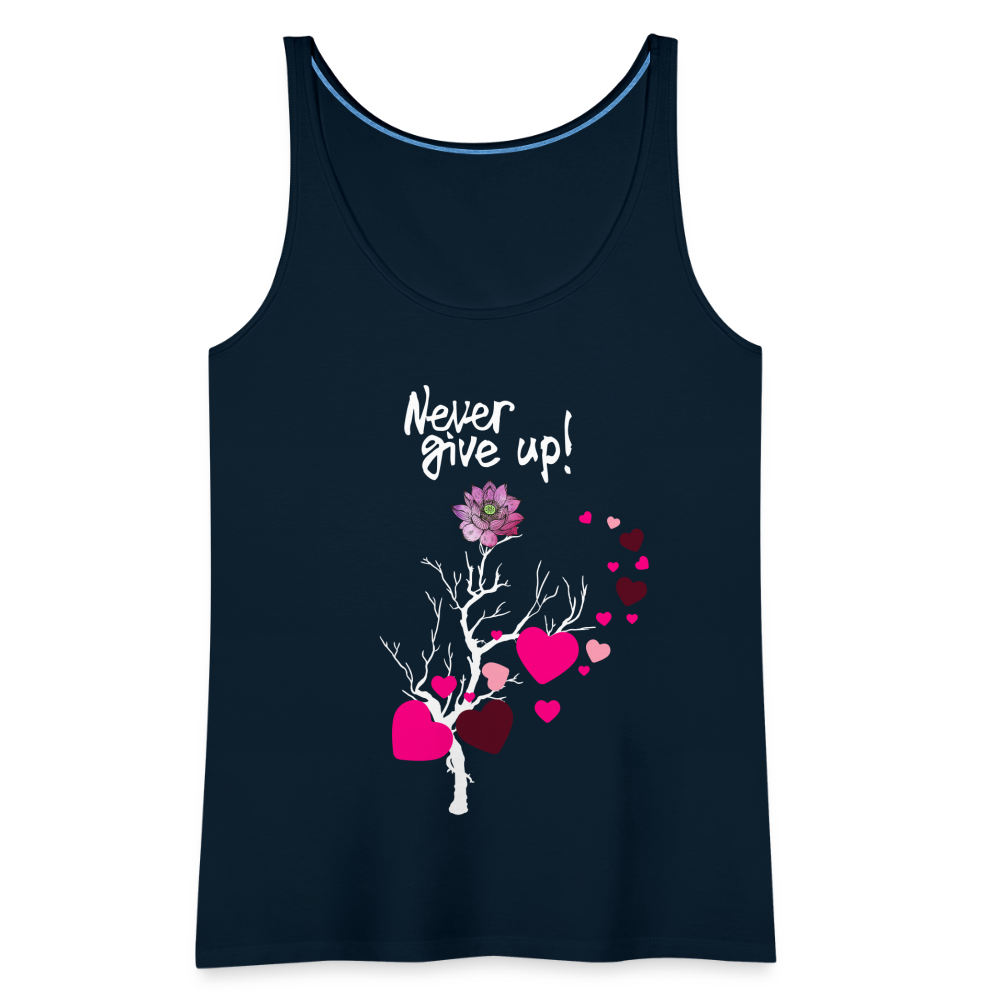 Women’s Premium Tank Top - deep navy