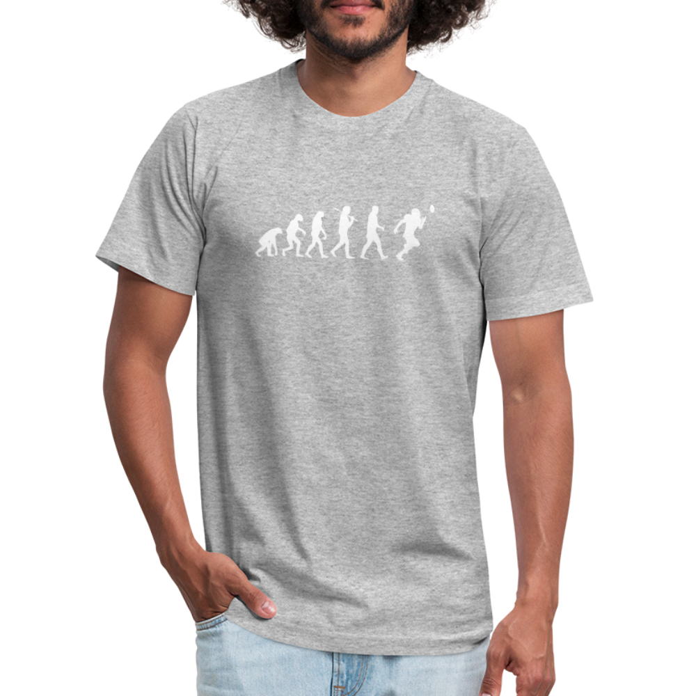 Unisex Jersey T-Shirt by Bella + Canvas - heather gray