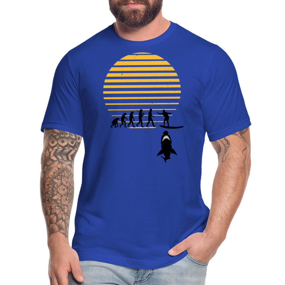 Unisex Jersey T-Shirt by Bella + Canvas - royal blue