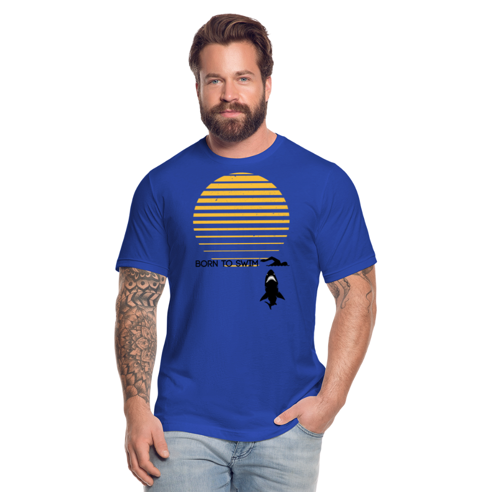 Unisex Jersey T-Shirt by Bella + Canvas - royal blue