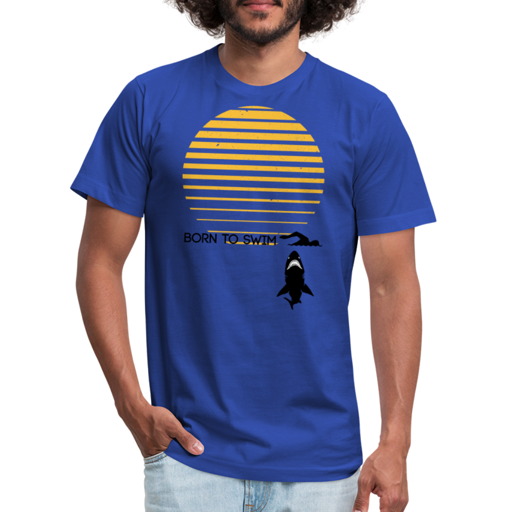 Unisex Jersey T-Shirt by Bella + Canvas - royal blue