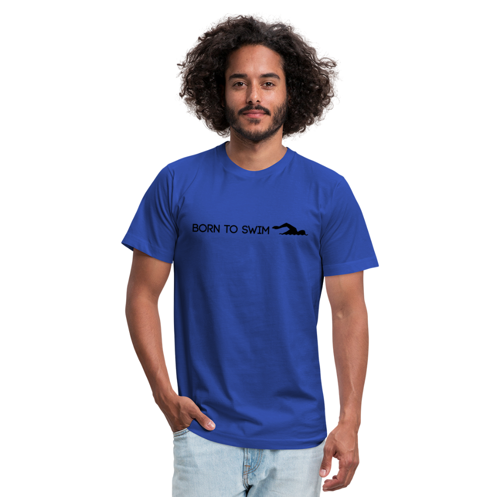 Unisex Jersey T-Shirt by Bella + Canvas - royal blue