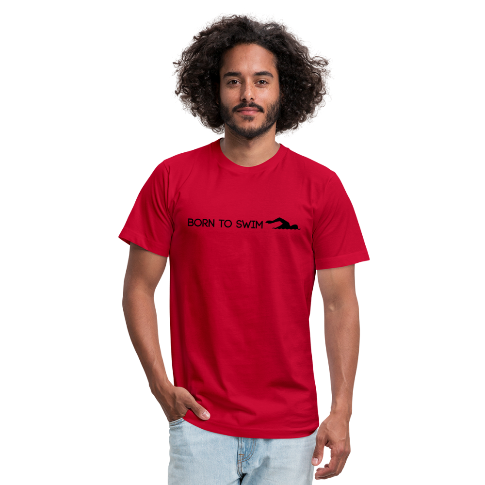 Unisex Jersey T-Shirt by Bella + Canvas - red