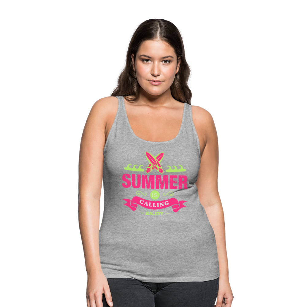 Women’s Premium Tank Top - heather gray