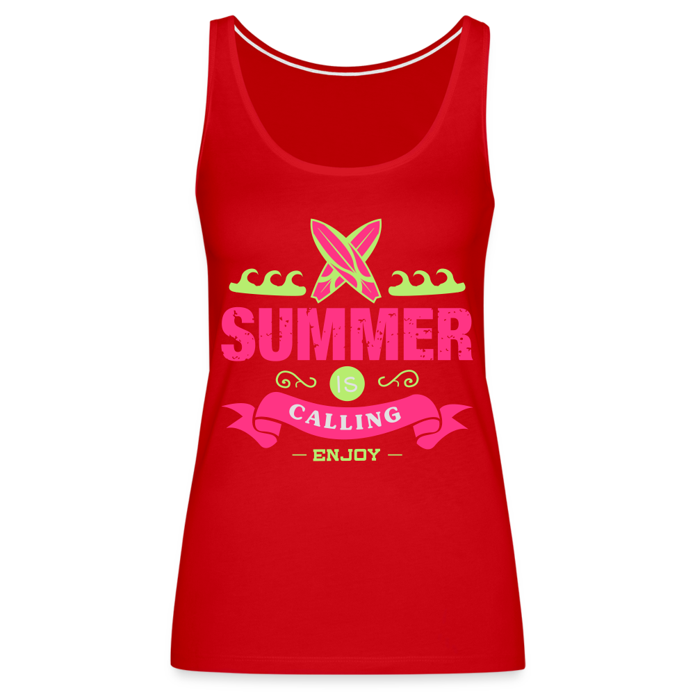 Women’s Premium Tank Top - red