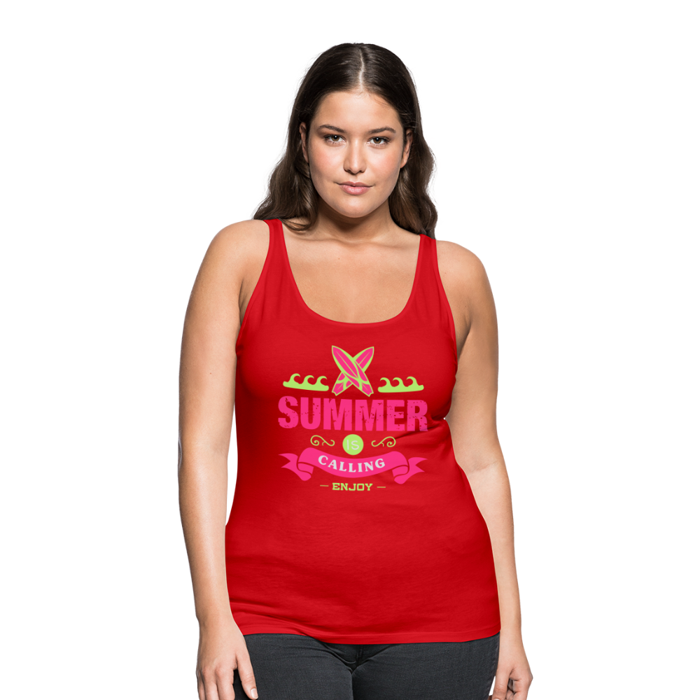 Women’s Premium Tank Top - red