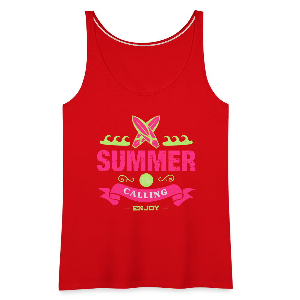 Women’s Premium Tank Top - red