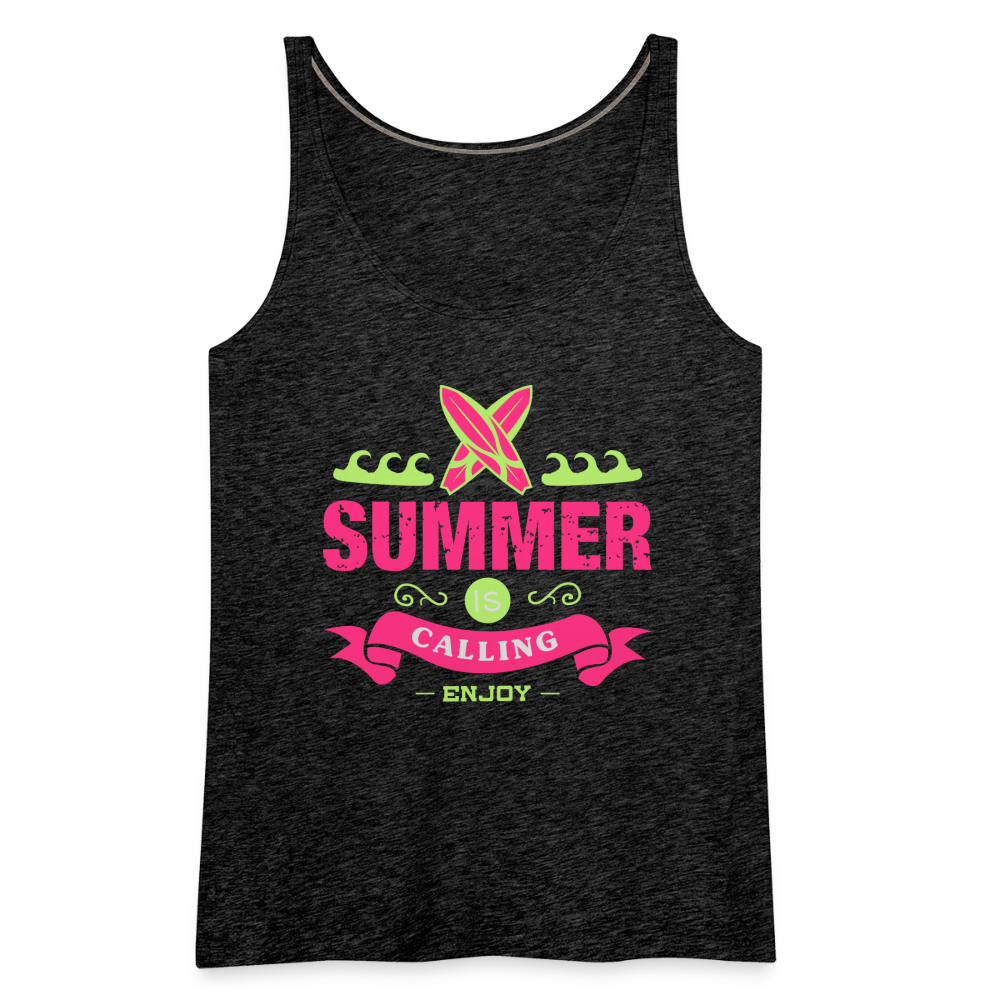 Women’s Premium Tank Top - charcoal grey