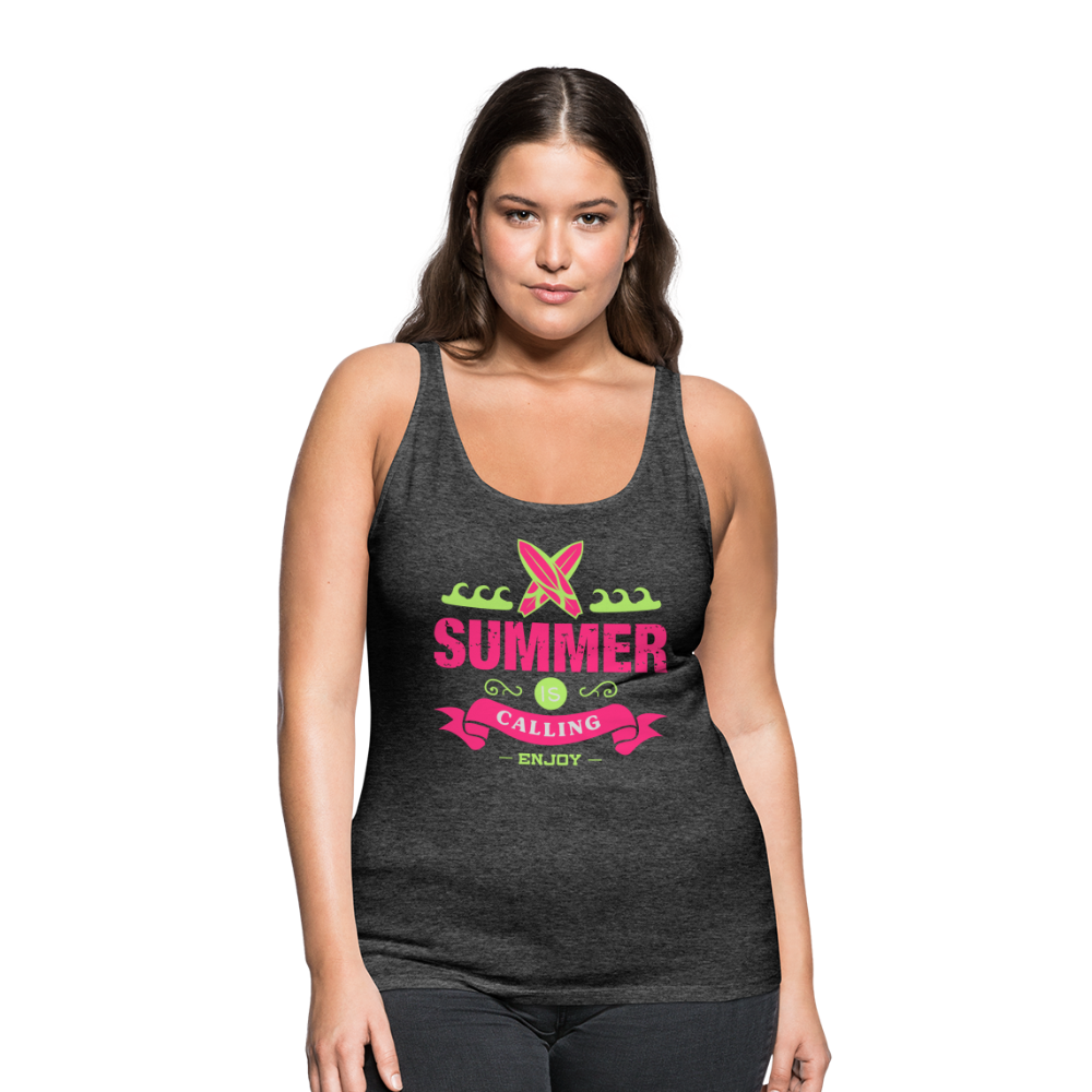 Women’s Premium Tank Top - charcoal grey