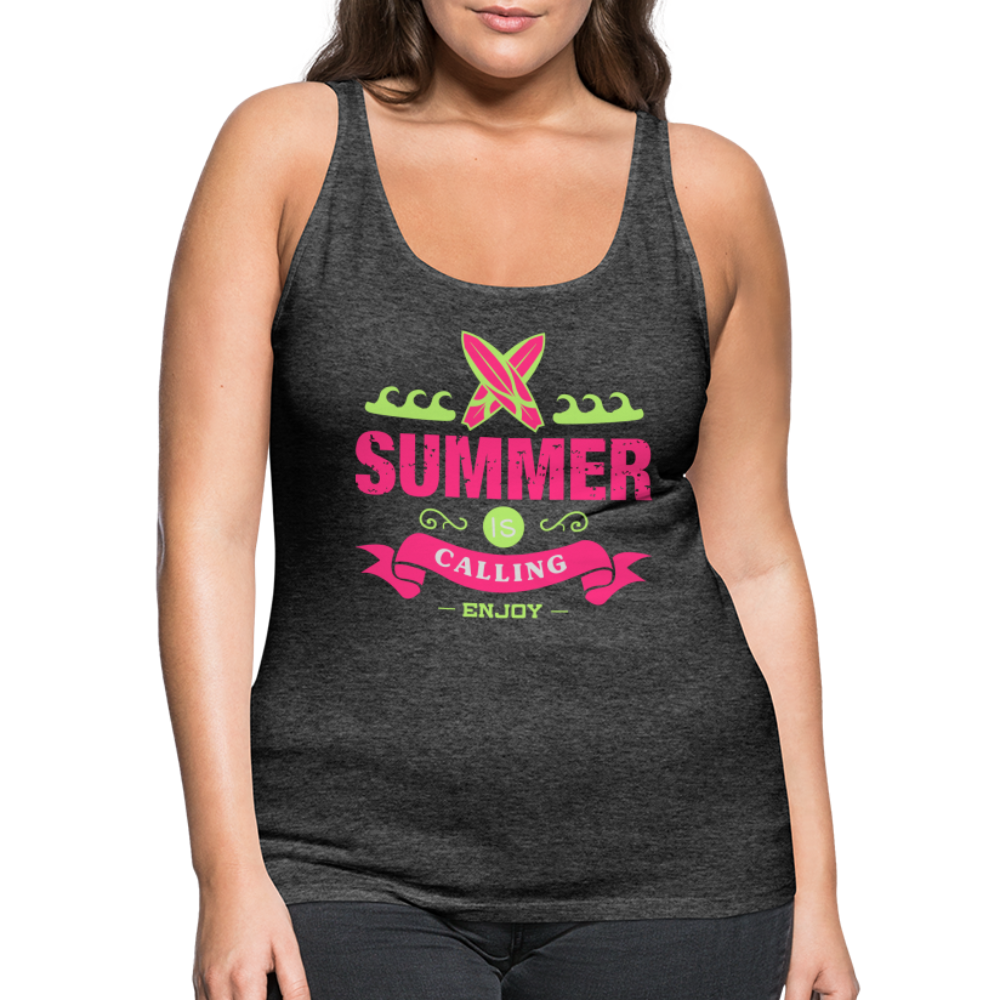 Women’s Premium Tank Top - charcoal grey