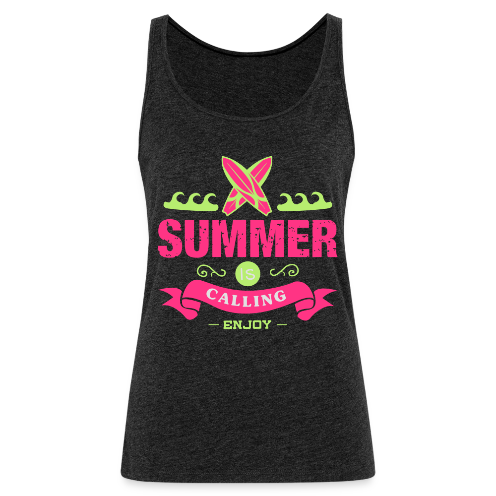 Women’s Premium Tank Top - charcoal grey