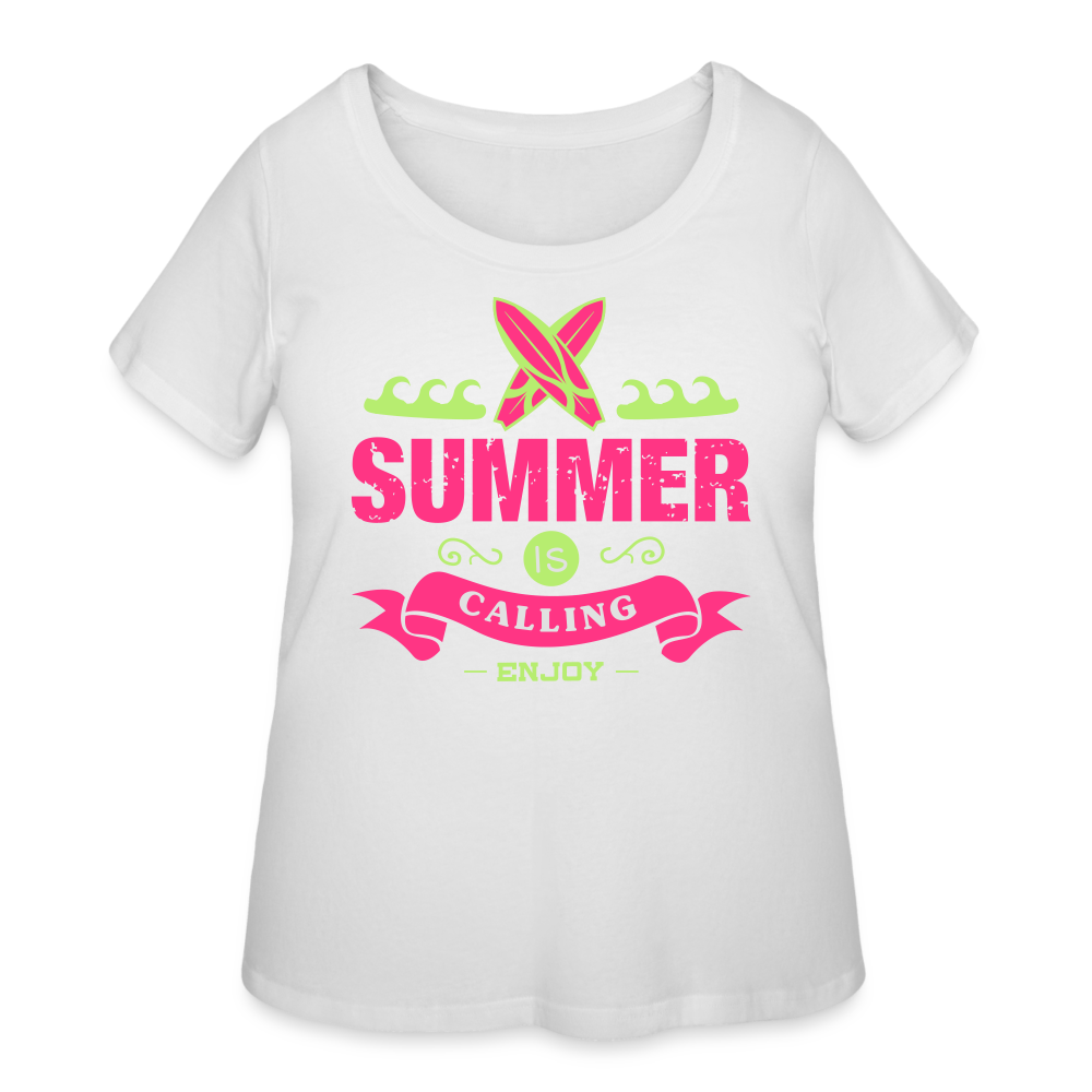 Women’s Curvy T-Shirt - white