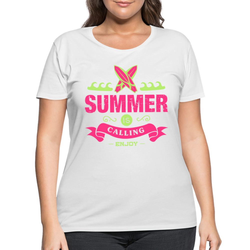 Women’s Curvy T-Shirt - white