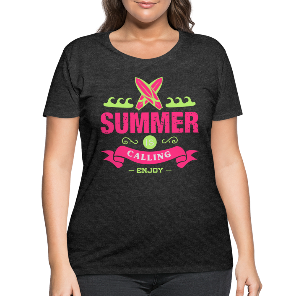 Women’s Curvy T-Shirt - deep heather