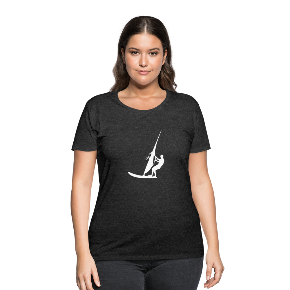 Women’s Curvy T-Shirt - deep heather