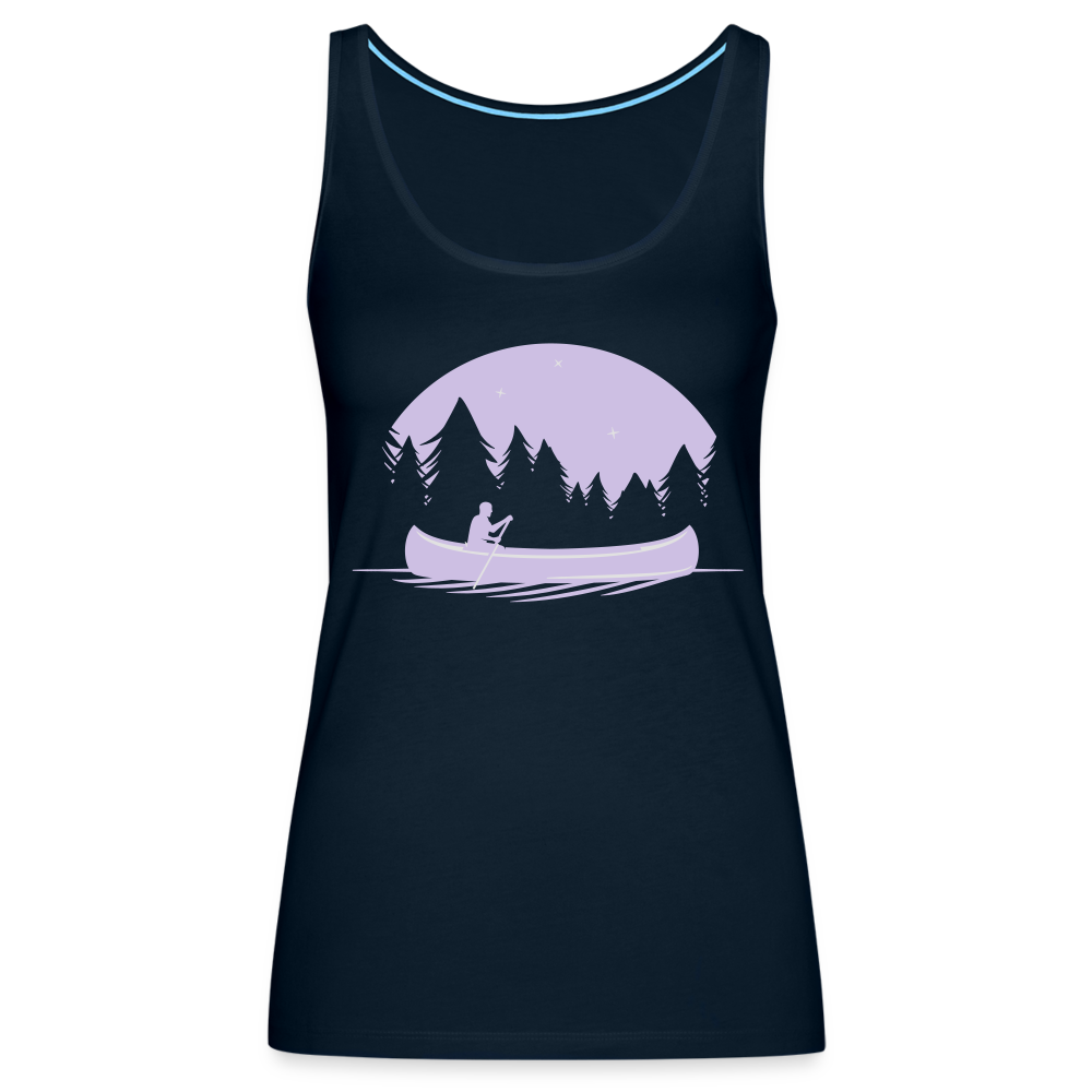 Women’s Premium Tank Top - deep navy