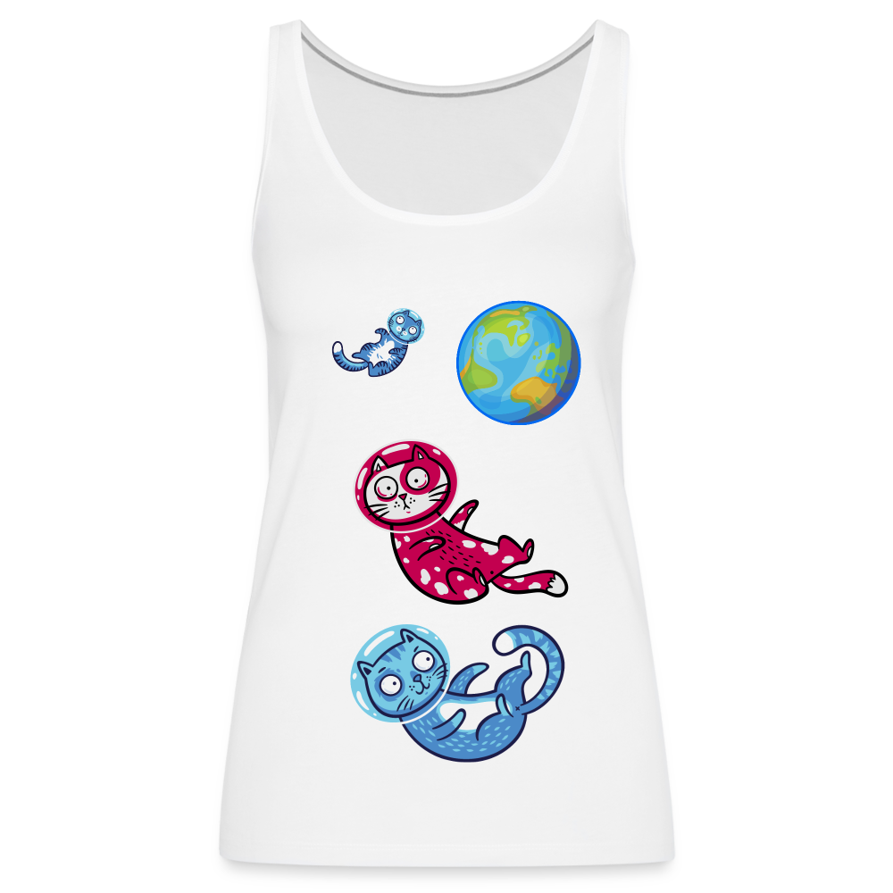 Women’s Premium Tank Top - white