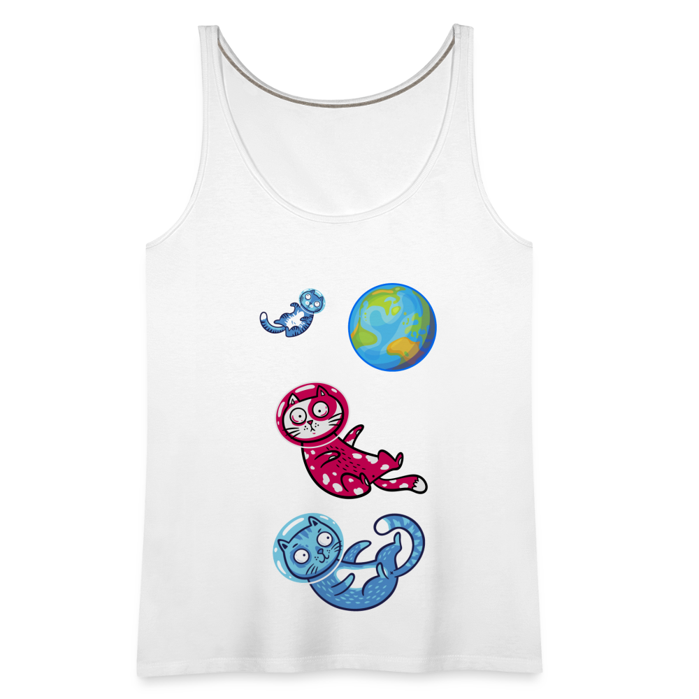 Women’s Premium Tank Top - white