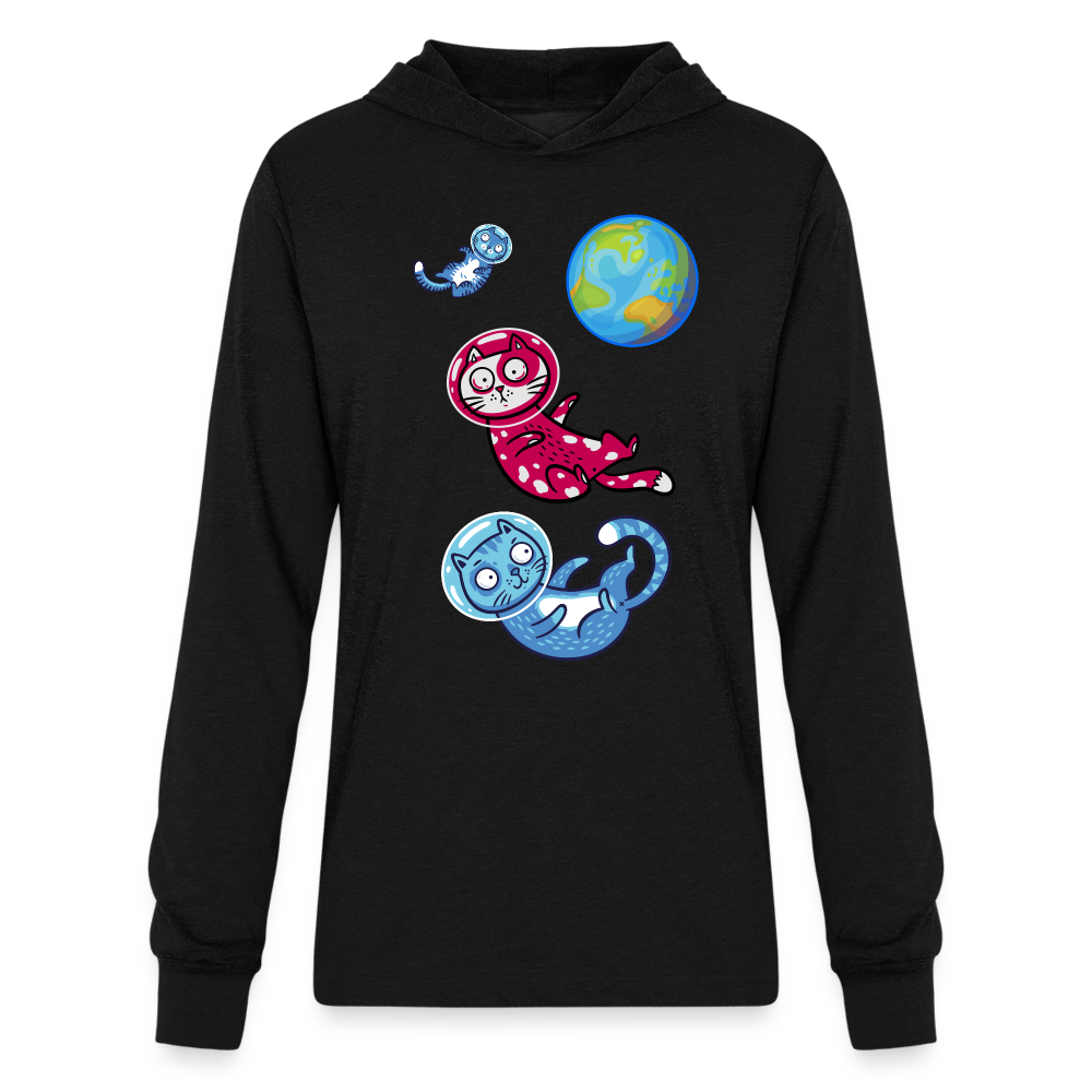 Unisex Long Sleeve Hoodie Shirt - black