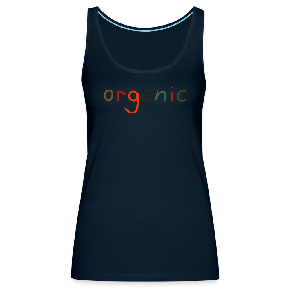 Women’s Premium Tank Top - deep navy