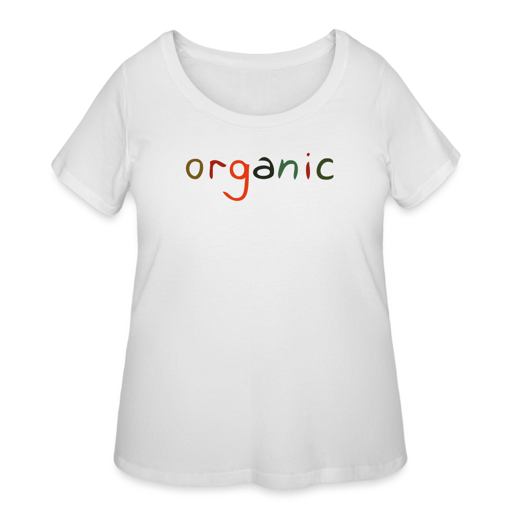 Women’s Curvy T-Shirt - white