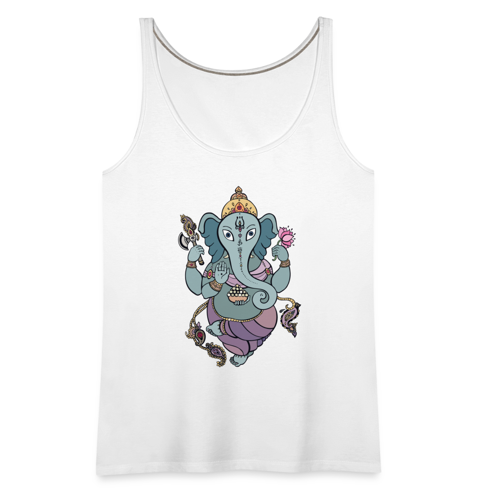 Women’s Premium Tank Top - white