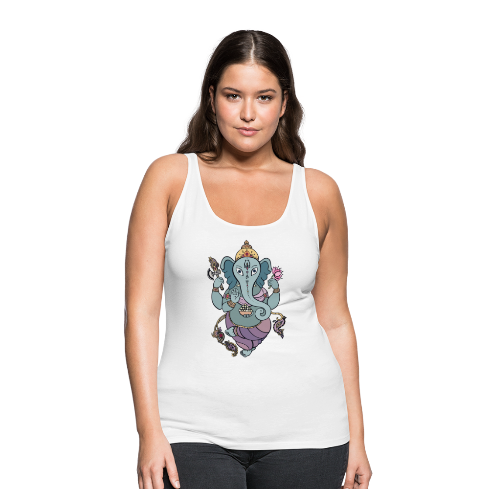 Women’s Premium Tank Top - white