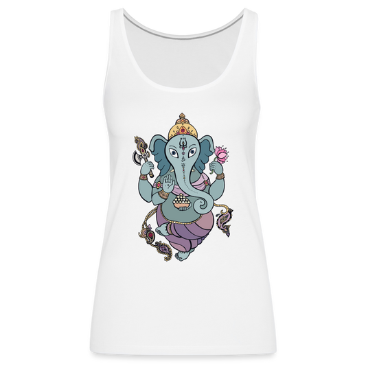 Women’s Premium Tank Top - white